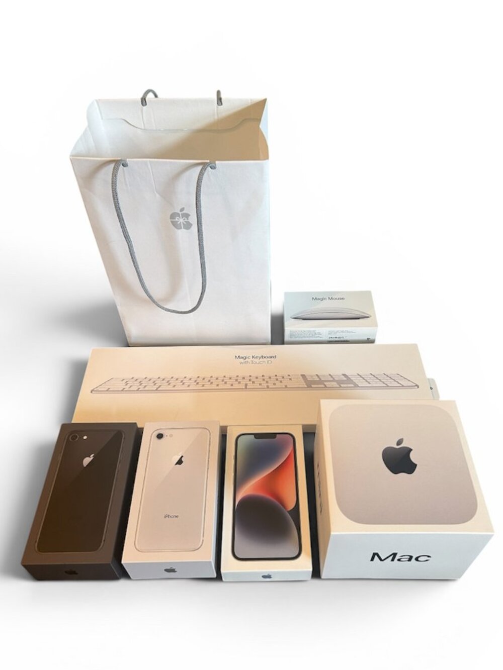 Apple product packaging--miscellaneous, empty
